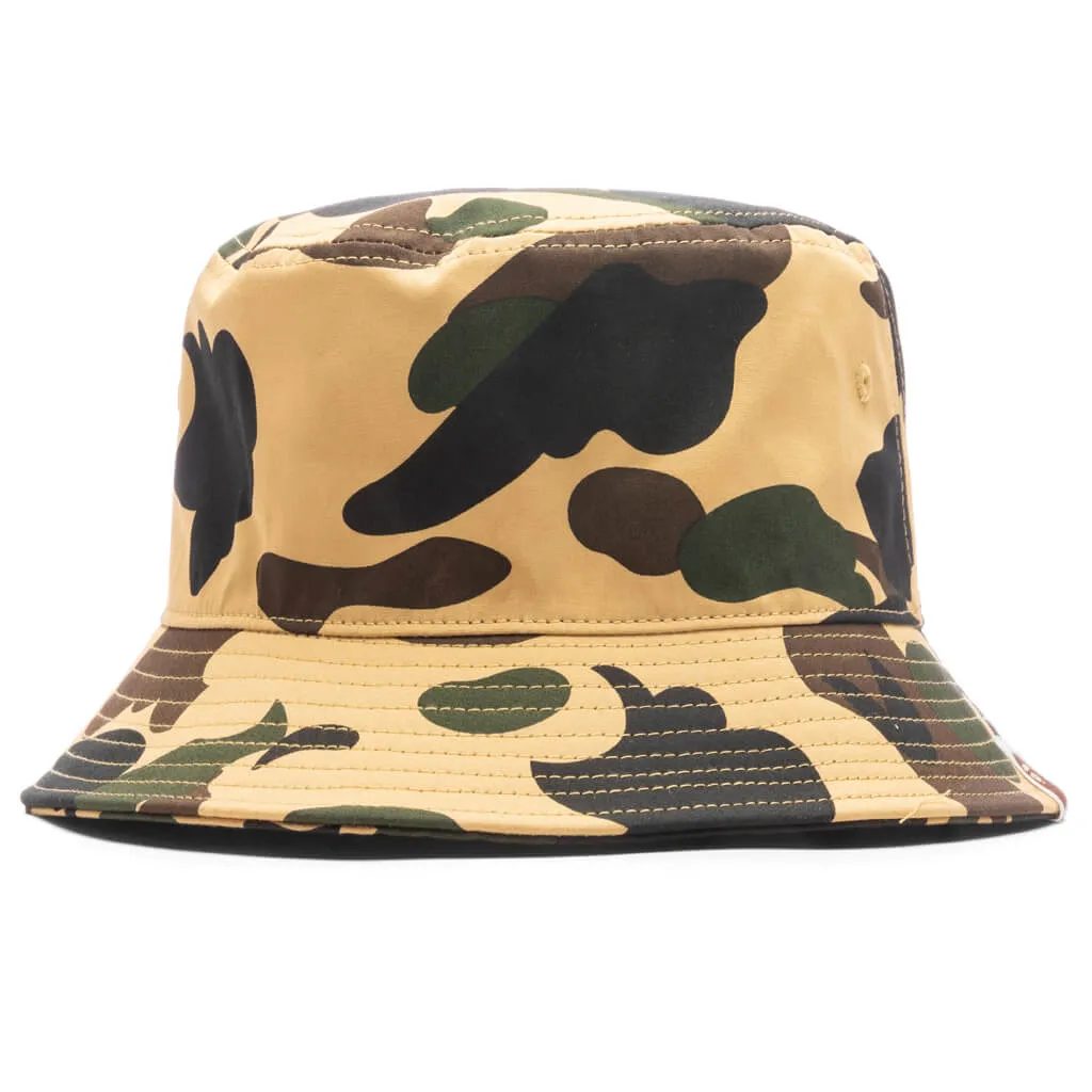 1st Camo Bucket Hat - Yellow