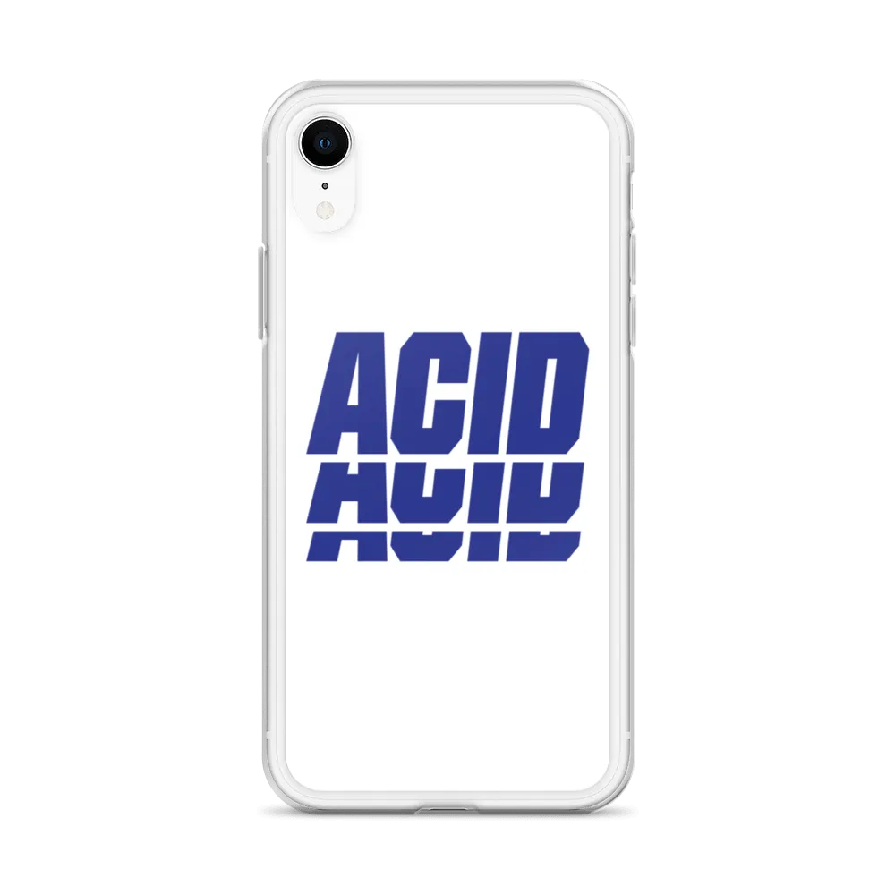 ACID Blue iPhone Case