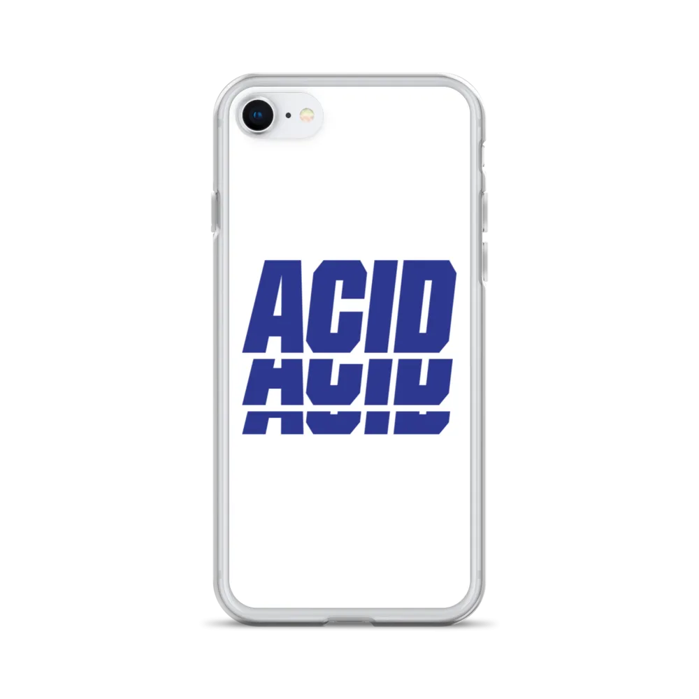 ACID Blue iPhone Case