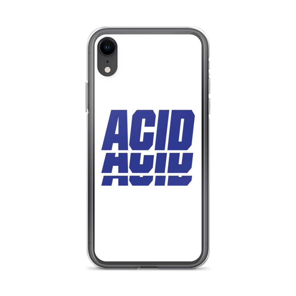 ACID Blue iPhone Case