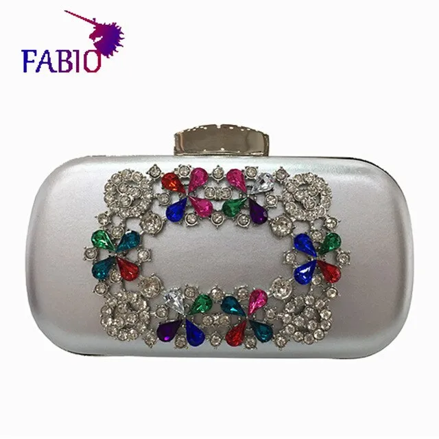 African Nigerian-style The party delicate diamond buckle bag