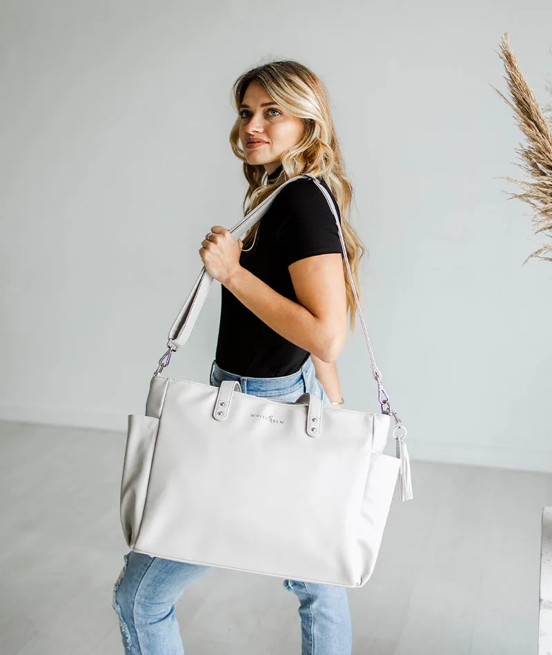 Aquila Tote Bag - Silver