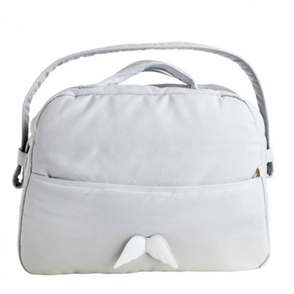 Baby Gi Angel Wings Baby Changing Bag in Grey