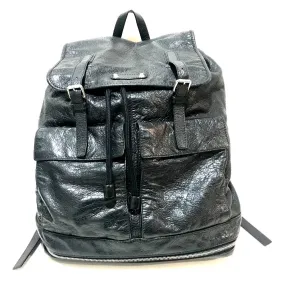 BALENCIAGA Backpack 298114 Sheepskin black Backpack Backpack unisex(Unisex) Used Authentic