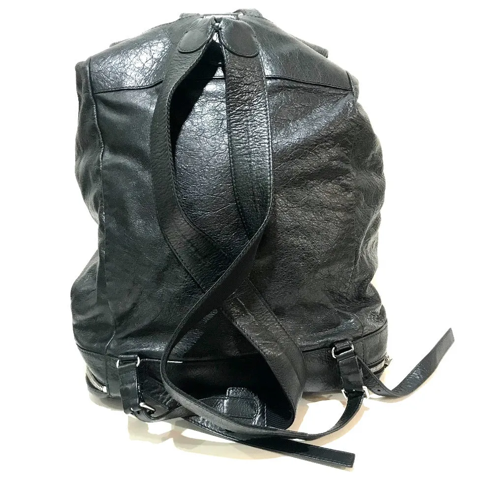 BALENCIAGA Backpack 298114 Sheepskin black Backpack Backpack unisex(Unisex) Used Authentic