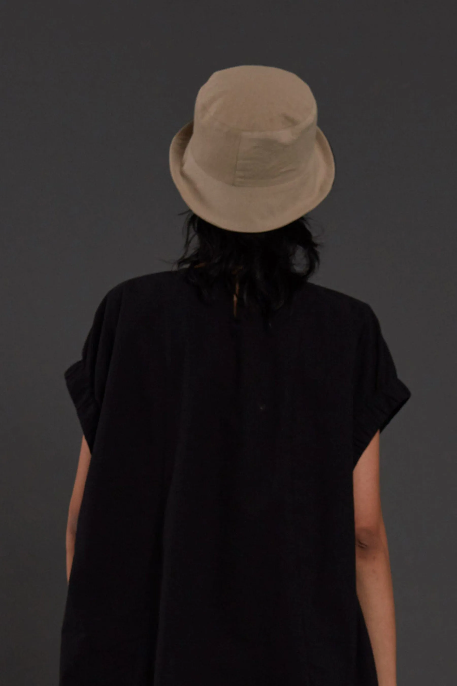 Beige Bucket Hat