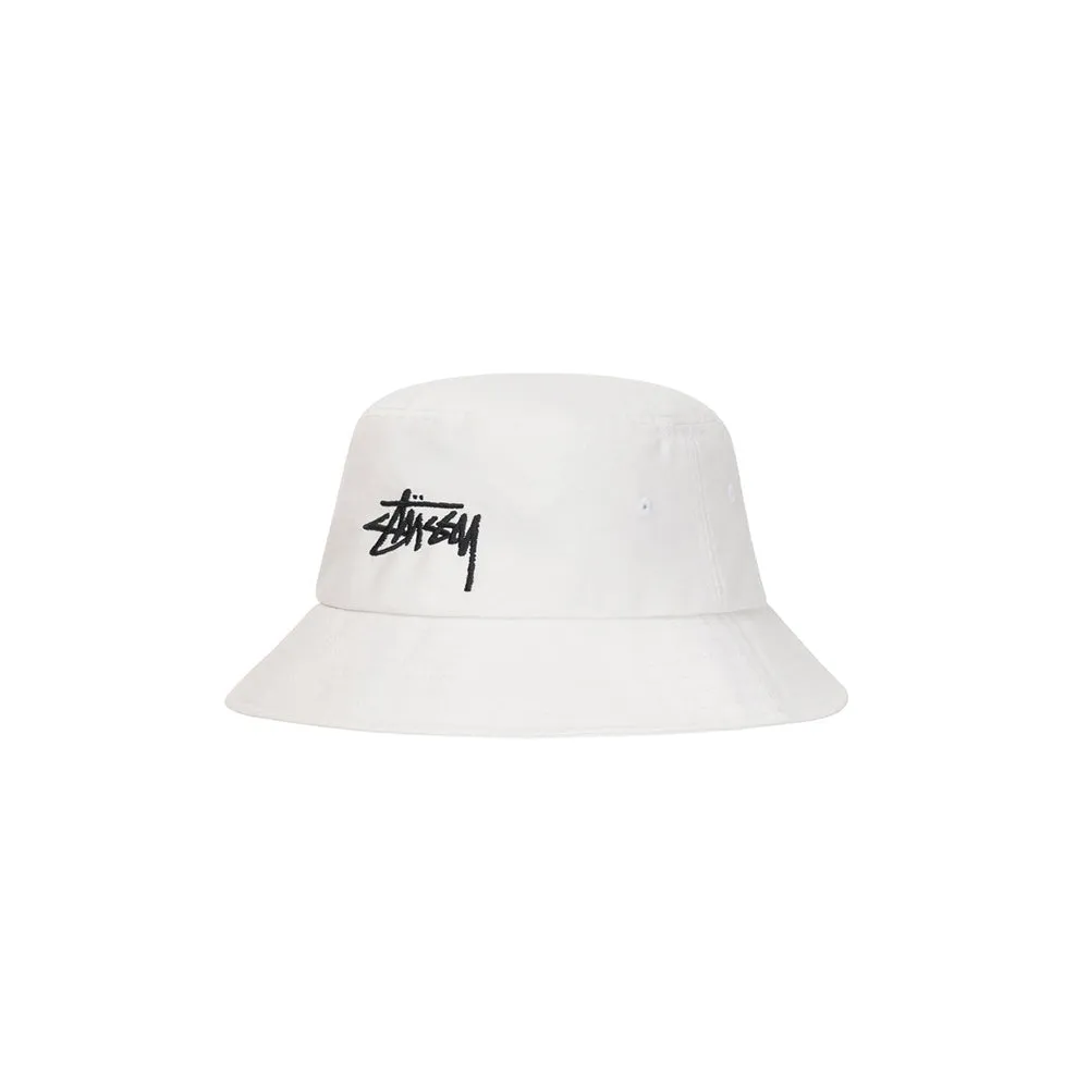 Big Stock Bucket Hat (white)