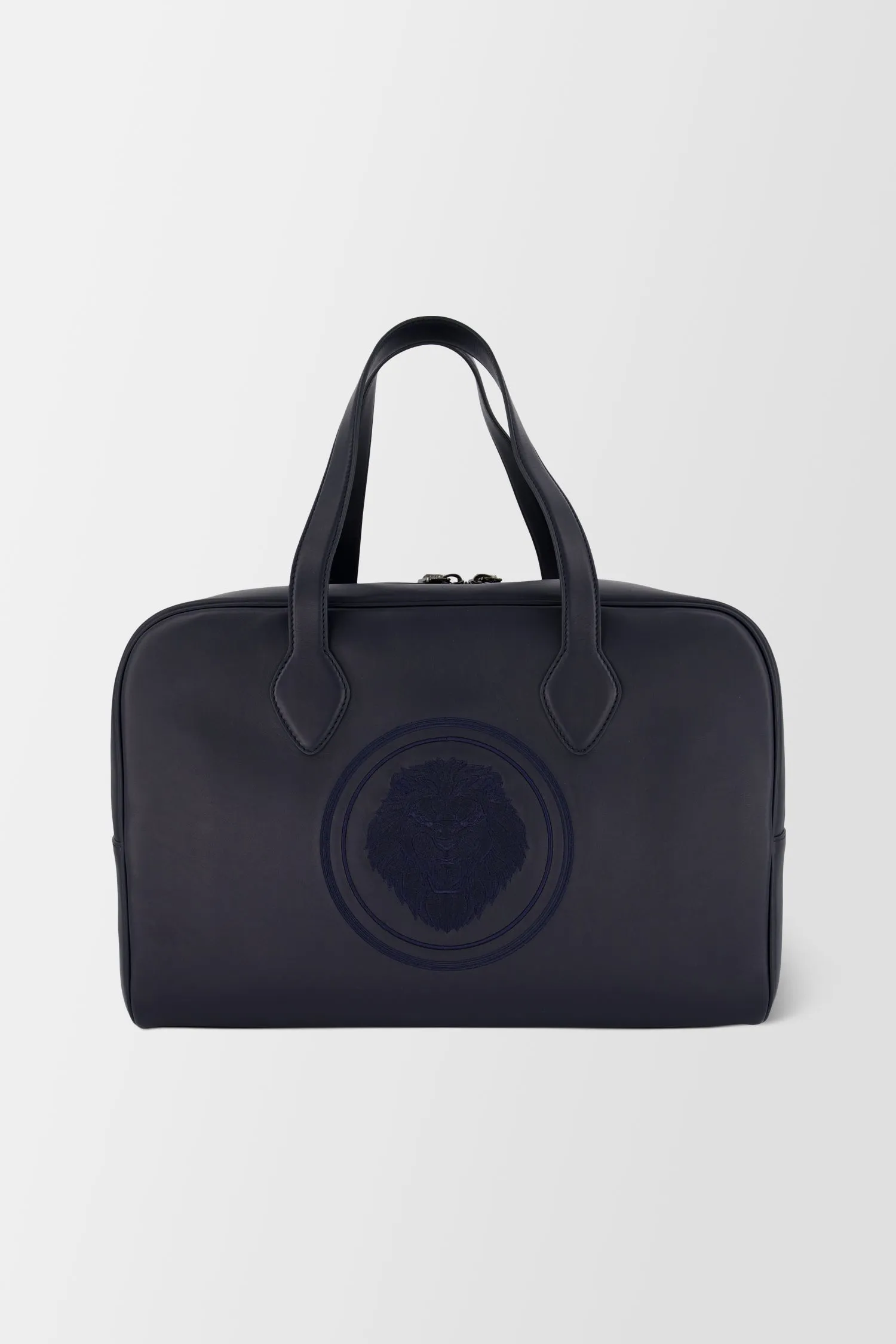 Billionaire Blue Lion Medium Travel Bag