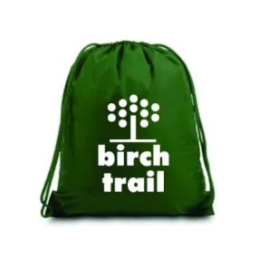 Birch Trail Drawstring Bag