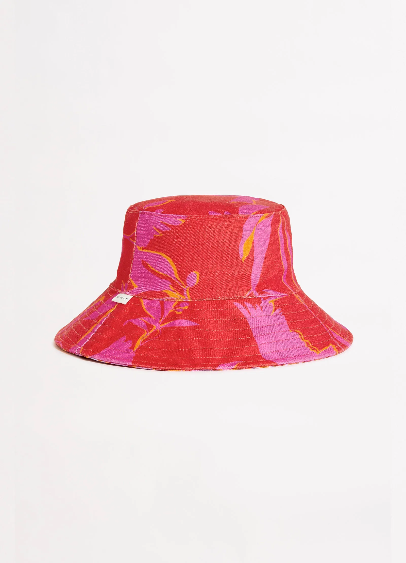 Birds Of Paradise Bucket Hat - Chilli Red