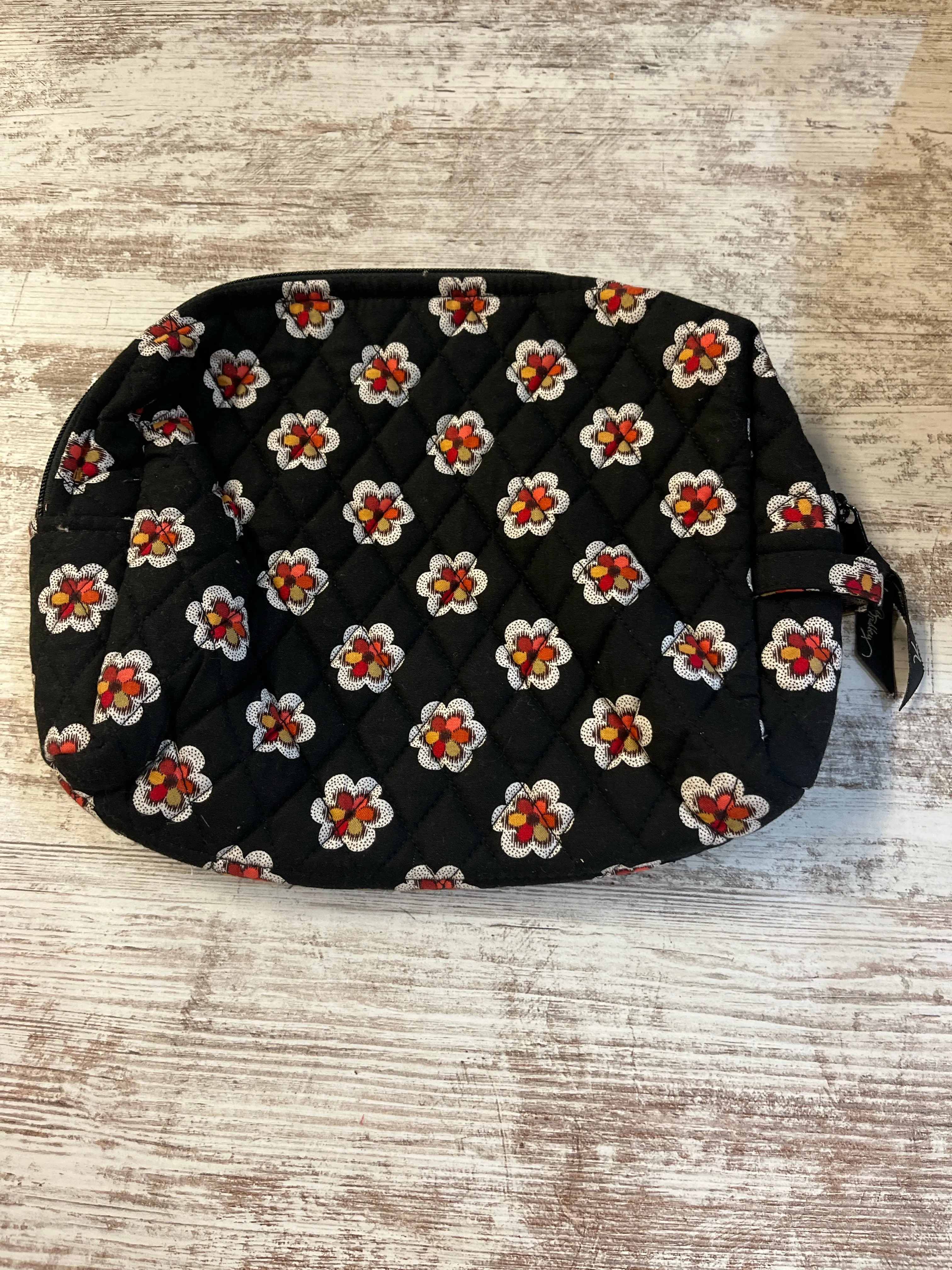 Black Vera Bradley Cosmetic Bag