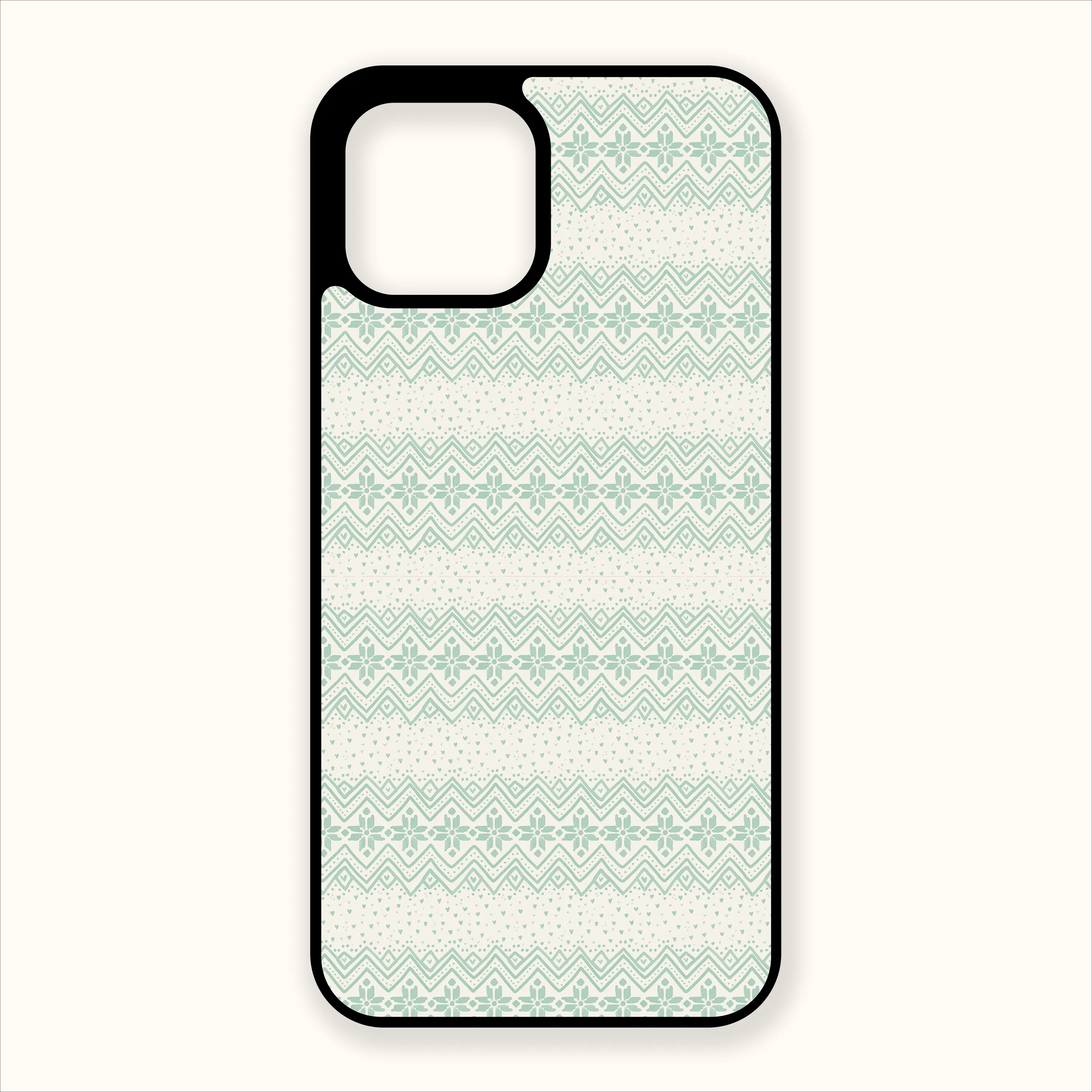 Blue Christmas Sweater Phone Case