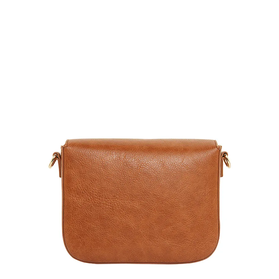 BROOKLYN CROSSBODY - TAN PEBBLE