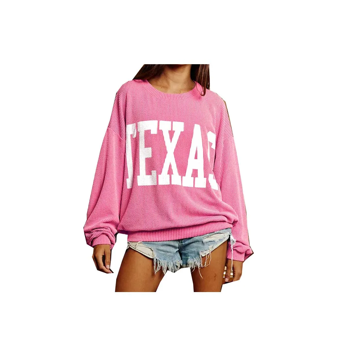 Bucket List Women's Texas Comfy Graphic Sweatshirt