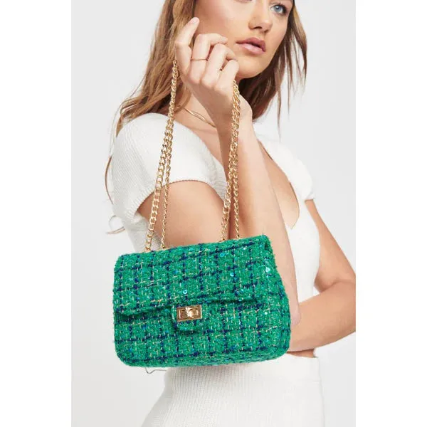 Camille Crossbody - Emerald