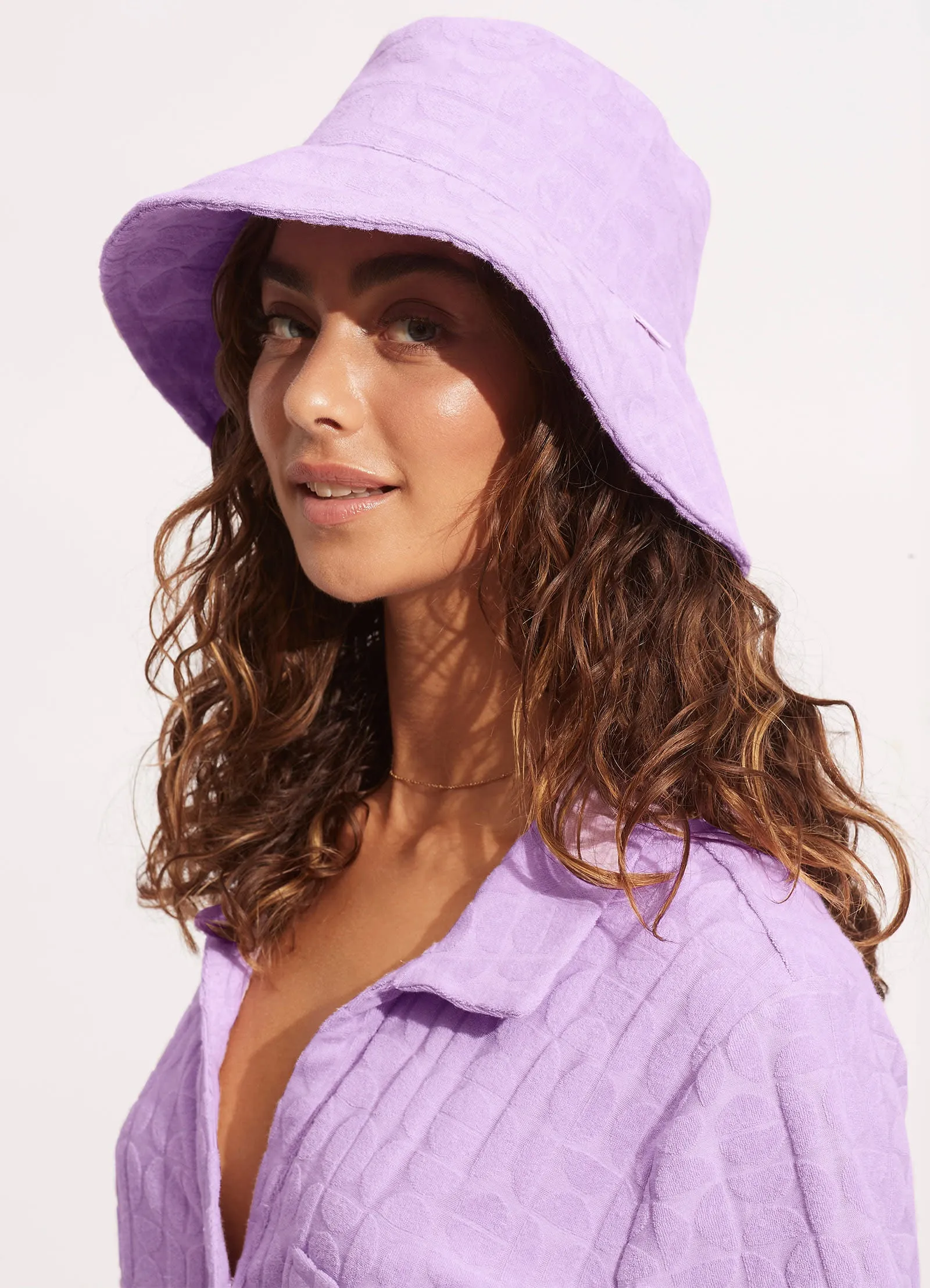 Capri Bucket Hat - Wild Rose