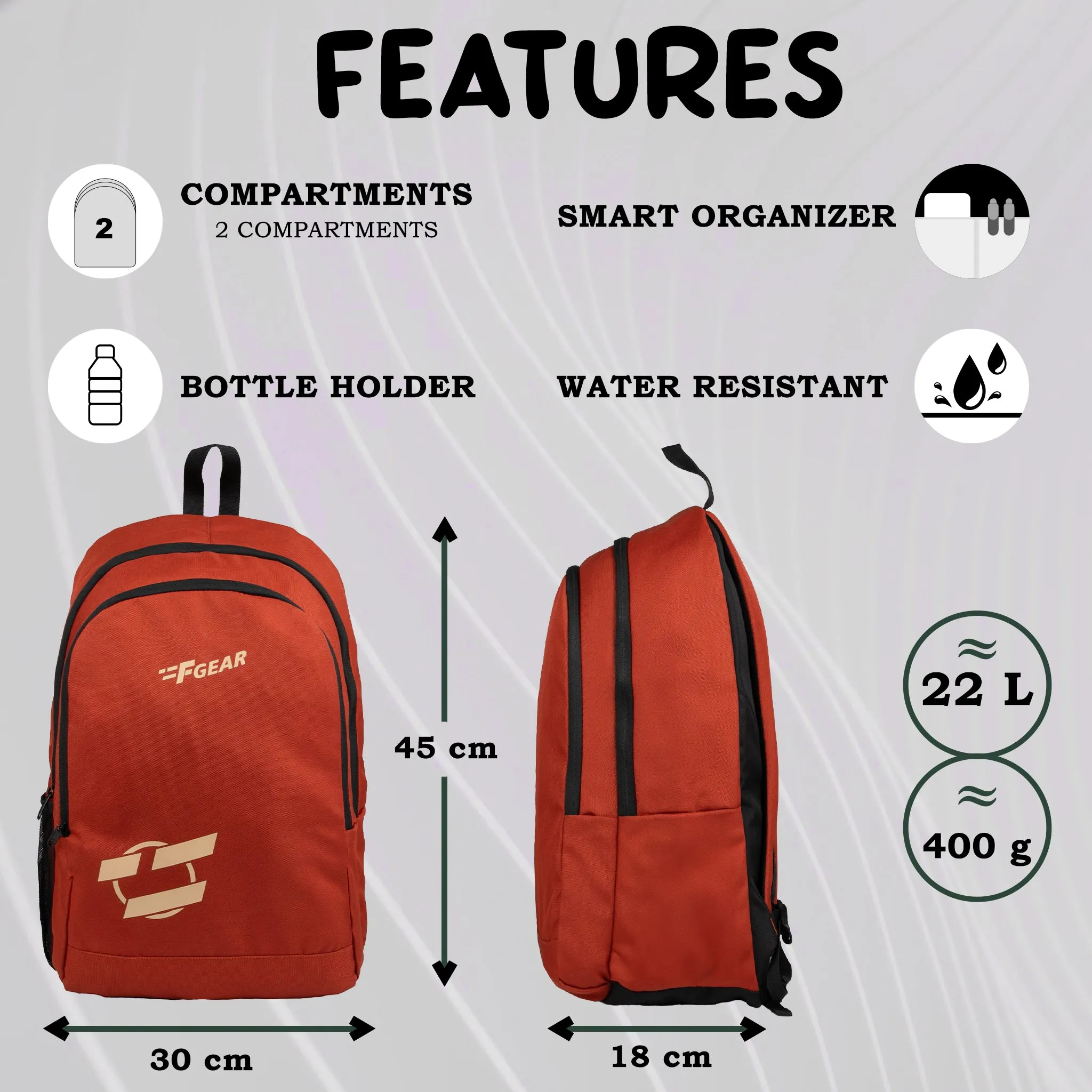 Castle 22L Picante Backpack