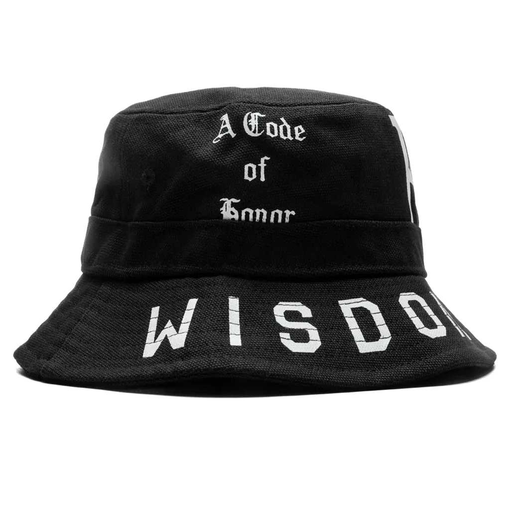 Code of Honor Bucket Hat - Black