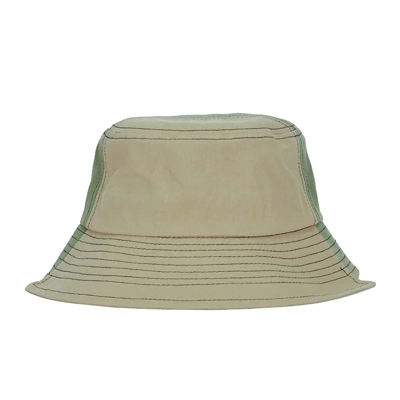 COLOR COMBINATION BUCKET HAT