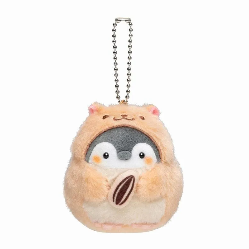 Cute Penguin Plush Doll New Cartoon Koupen Chan Animal Plush Toys Kawaii Anime Hamster Key Chain Ring Bag Pendant Gift for Girls