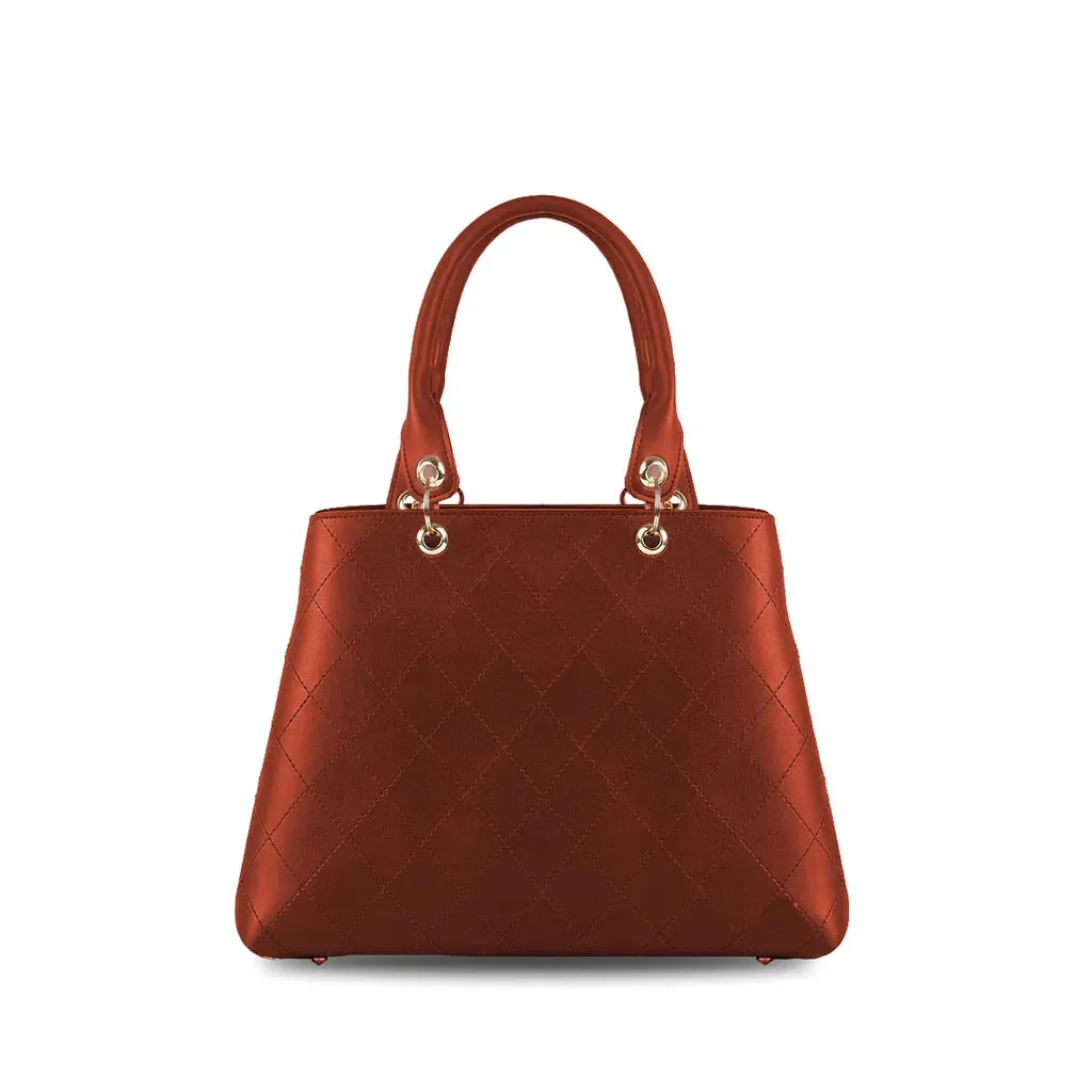 EDEN CHOCO BROWN HANDBAG