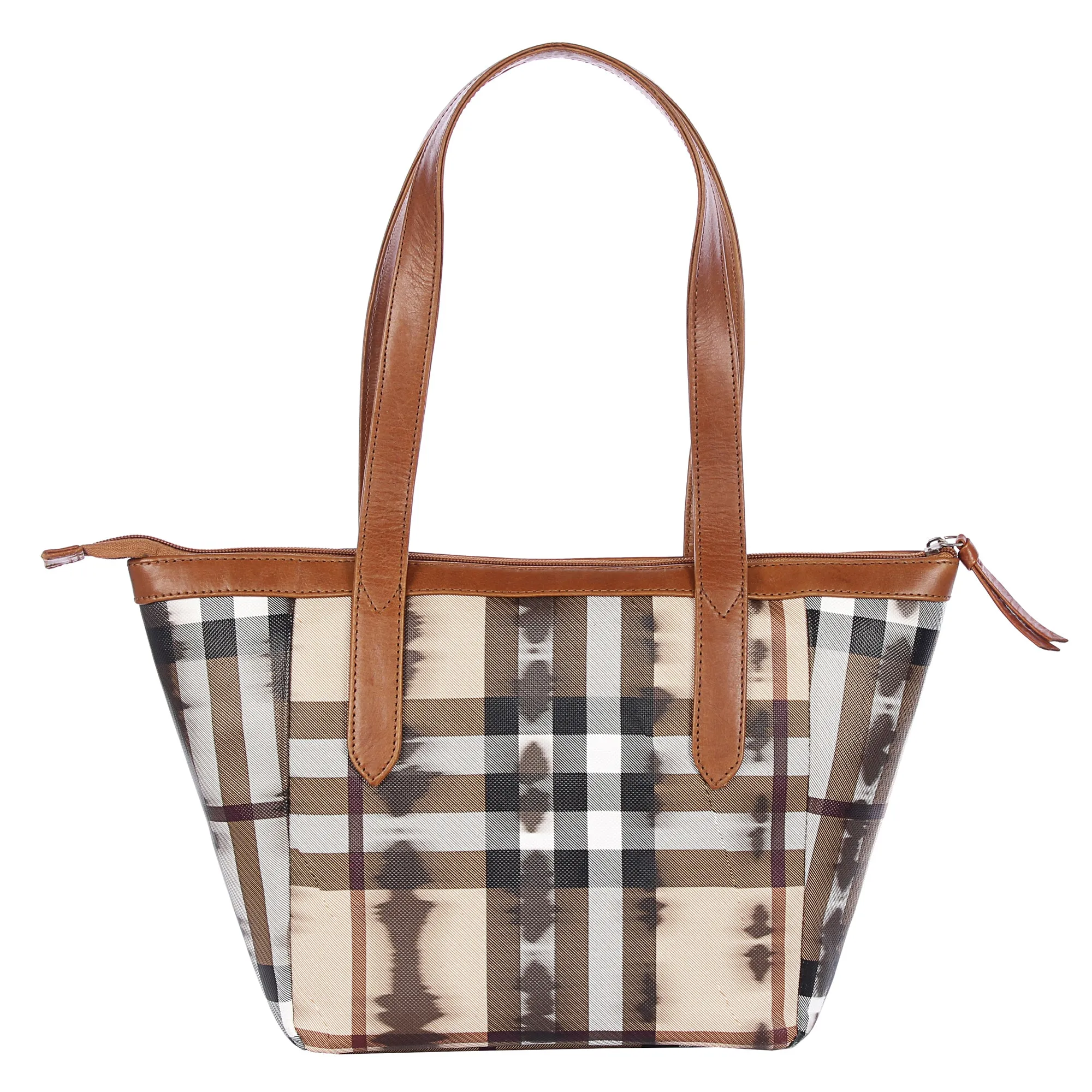 Fiona Checkered Ladies Handbag