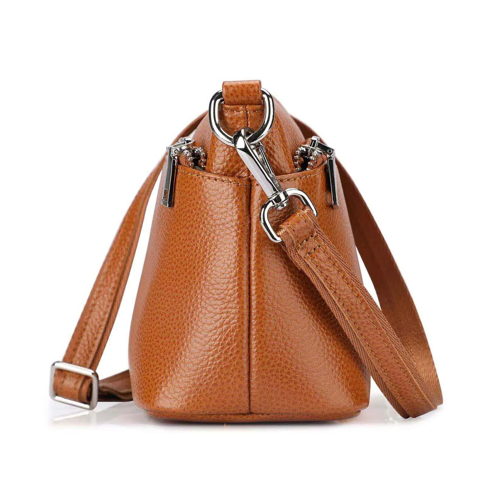 Grain leather Handbag