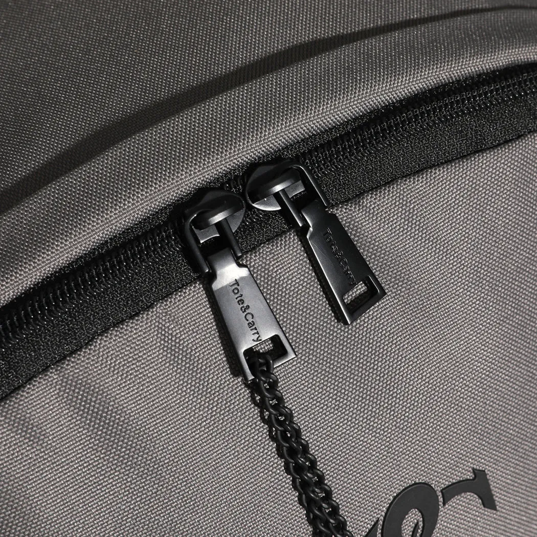 Grey Nylon Backpack