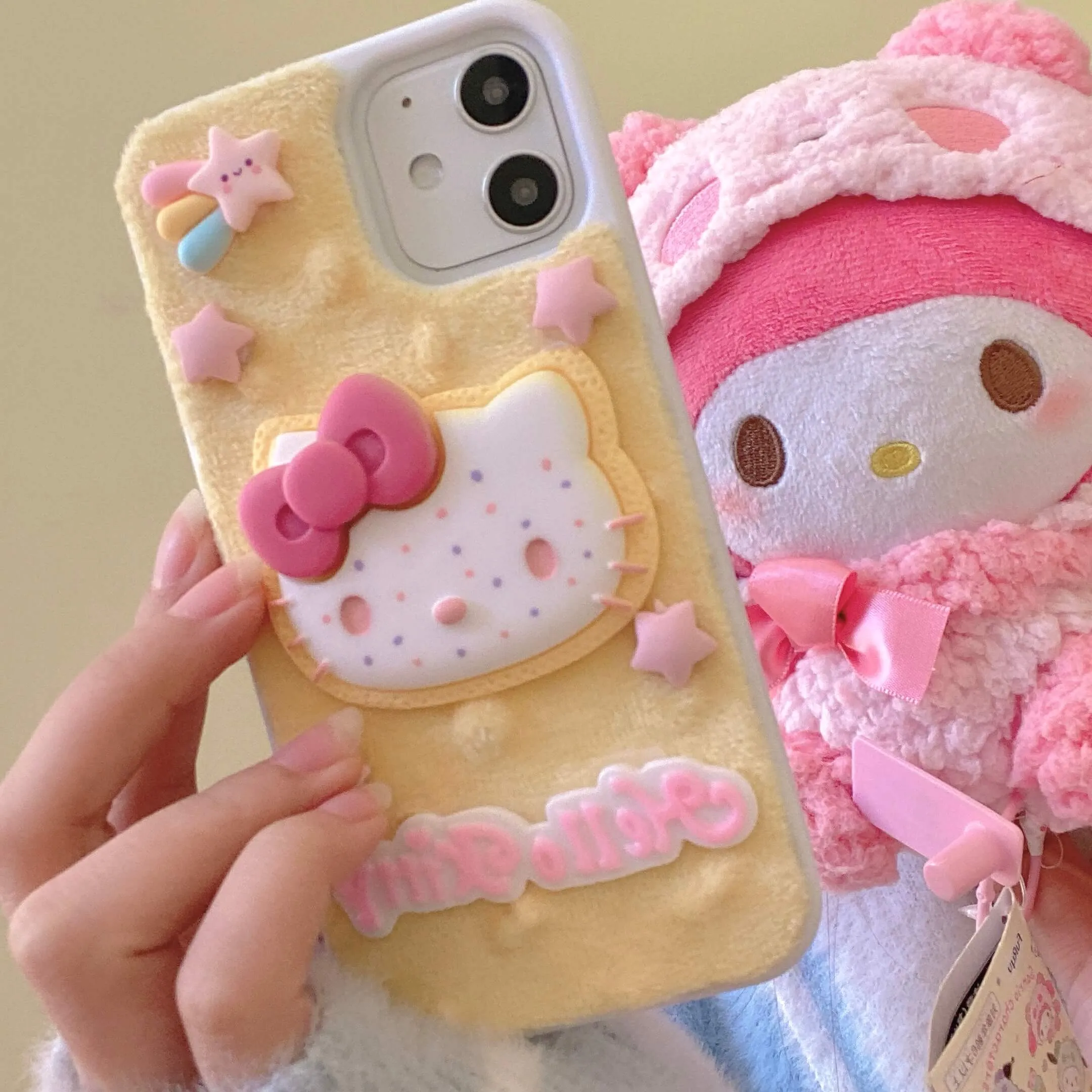 handmade cat iphone case by0068