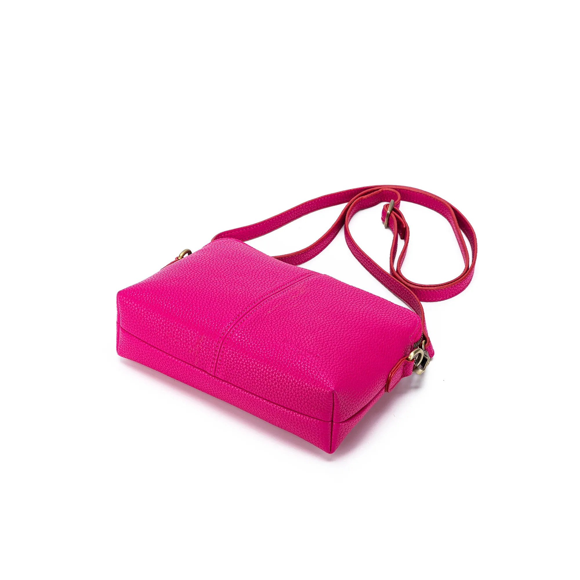 Harlow Fuschia Small Crossbody