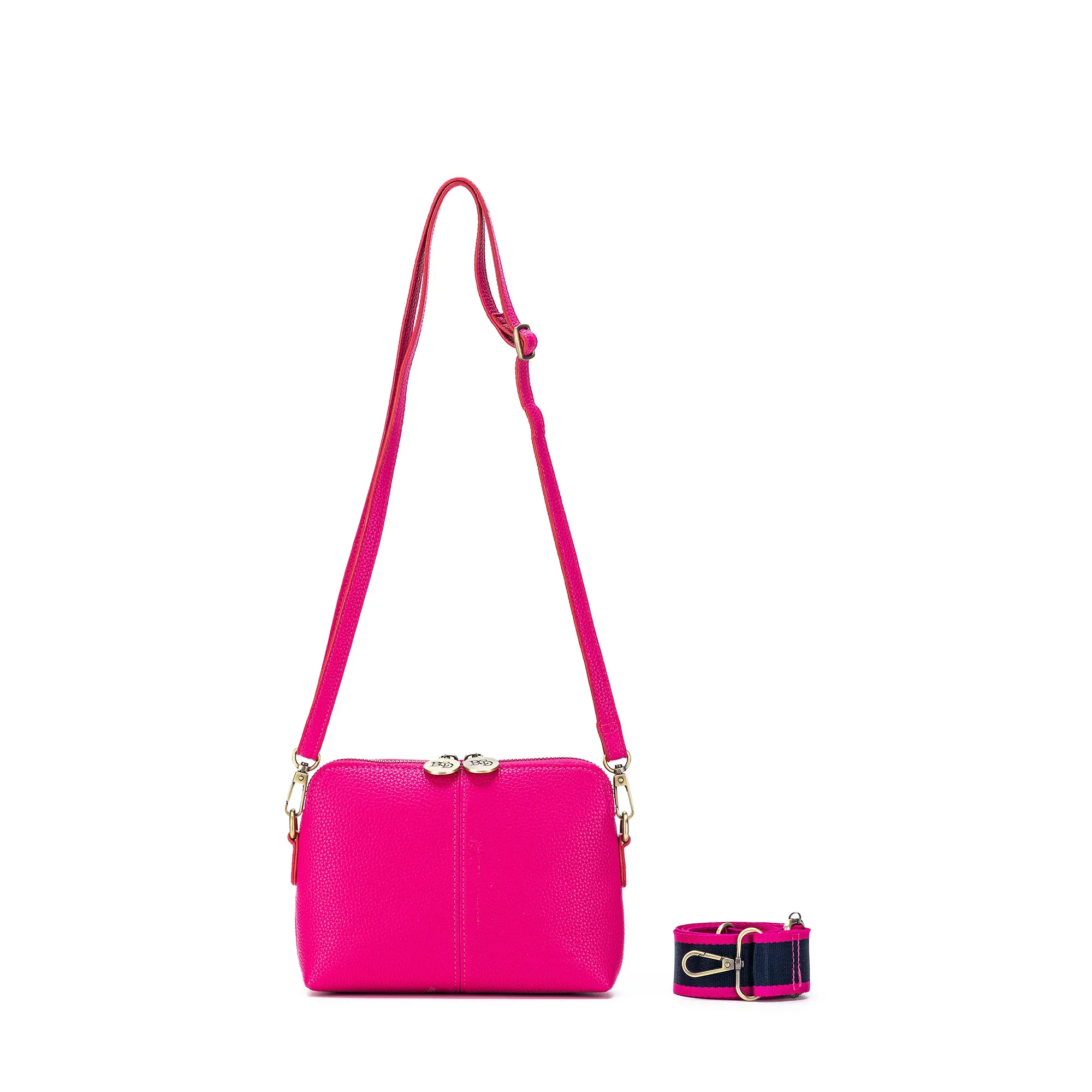 Harlow Fuschia Small Crossbody