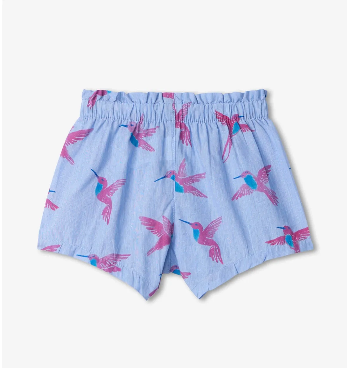 Hatley Younger Girls Happy Hummingbirds Baby Woven Paper Bag Shorts