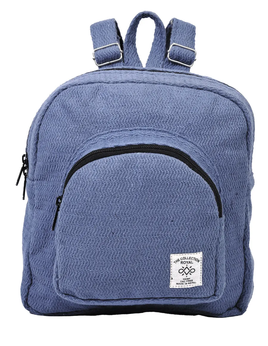 Hemp & Cotton Mini Back Pack Bag