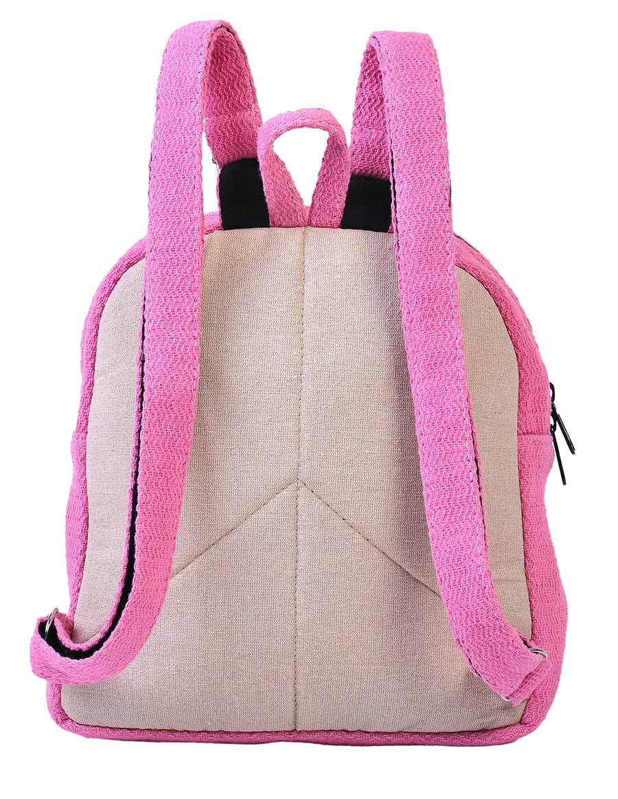 Hemp & Cotton Mini Back Pack Bag