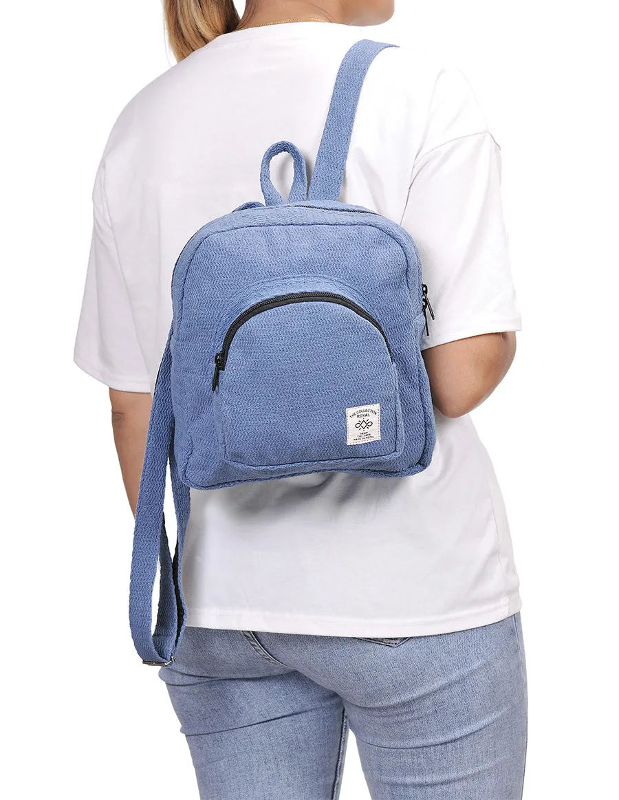 Hemp & Cotton Mini Back Pack Bag