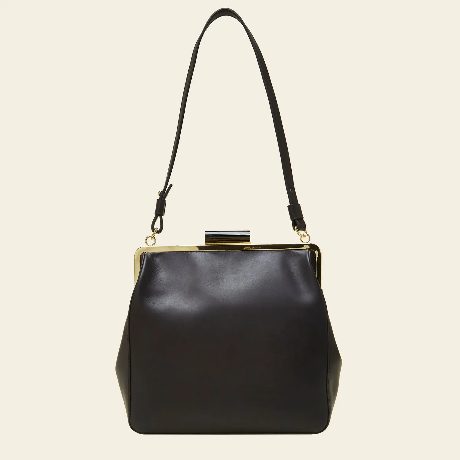 Holly Handbag - Retro Tile Black