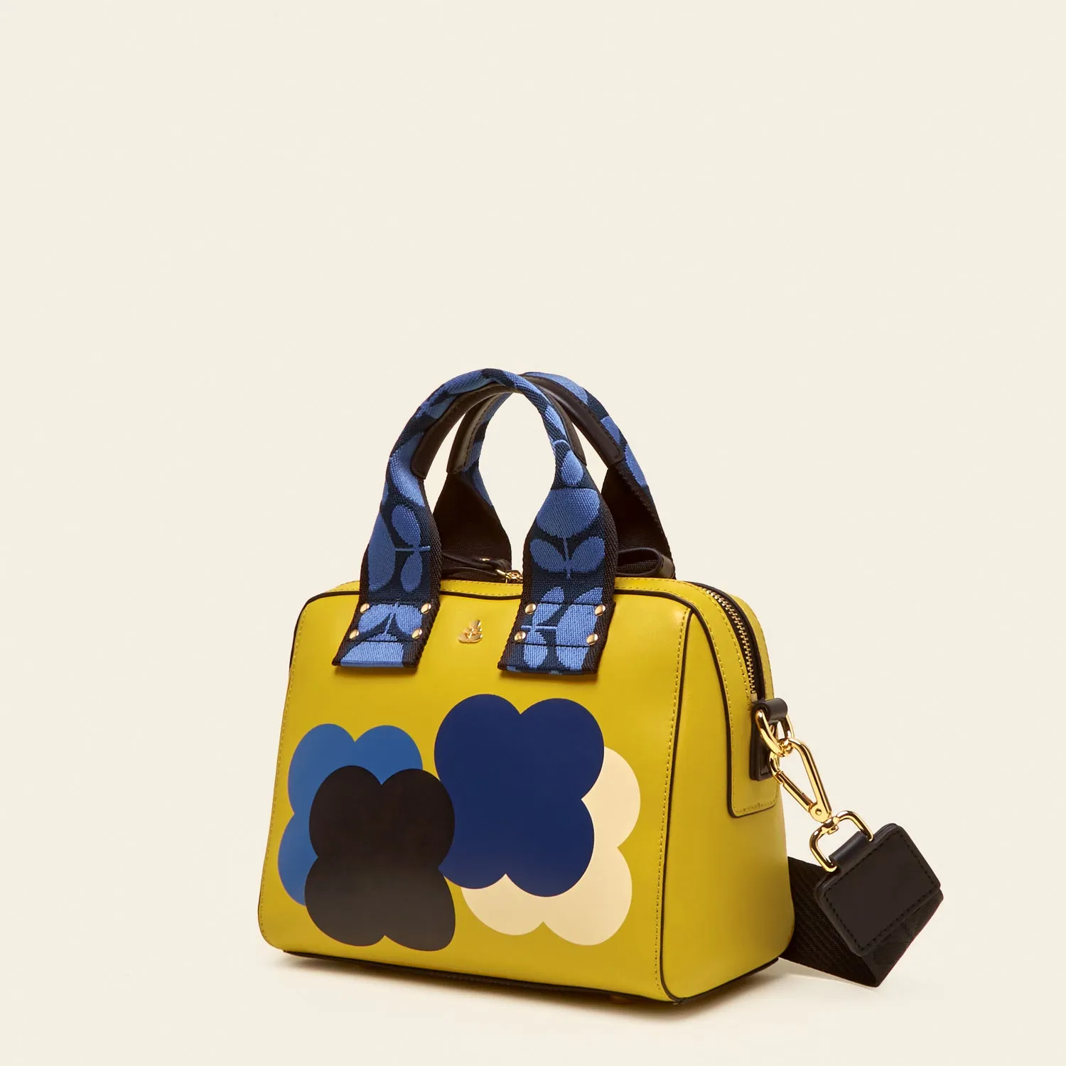 Iris Handbag - Flower Yellow