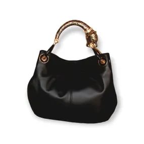 JAGUAR SMALL HANDBAG IN HIGHT QUALITY LEATHER