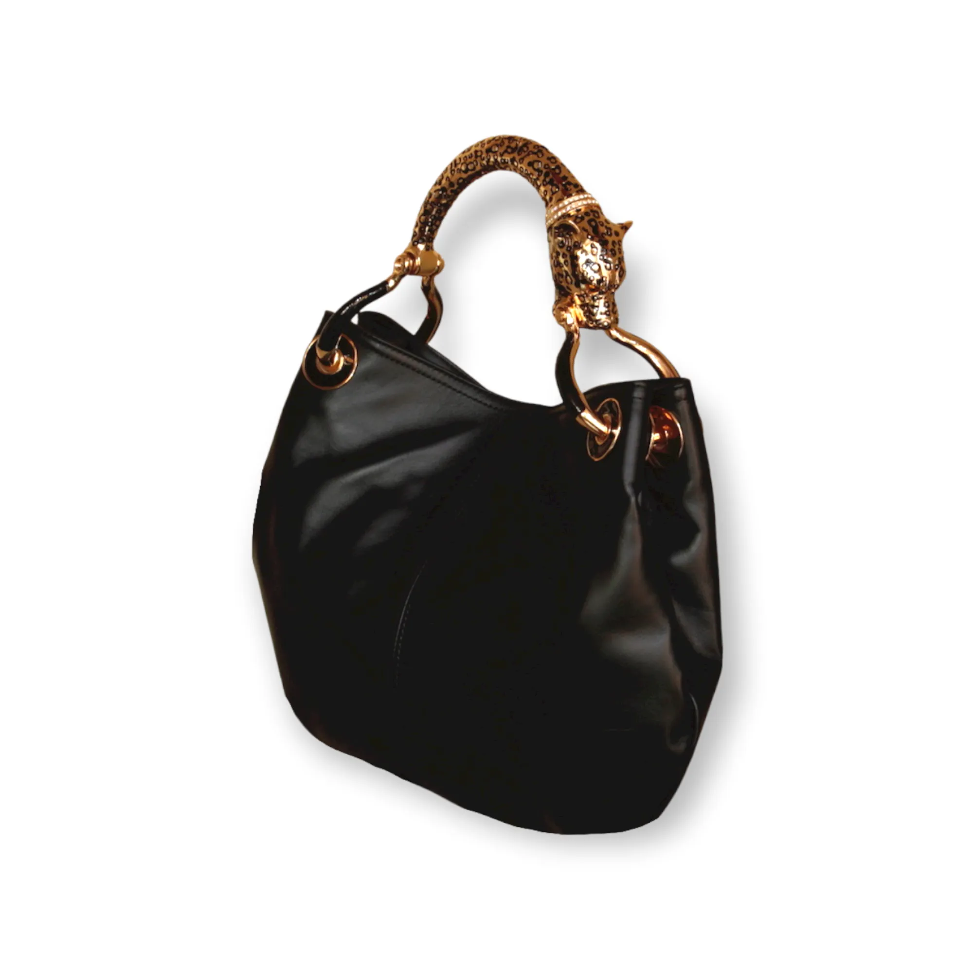 JAGUAR SMALL HANDBAG IN HIGHT QUALITY LEATHER