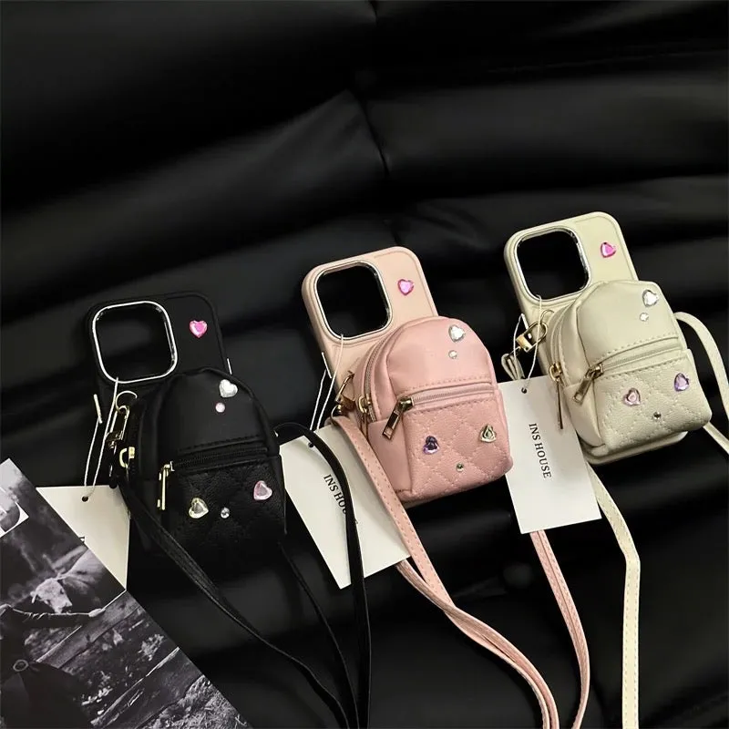 Kawaii Bag Phone Case for iphone 11/11pro/11pro max/12/12mini/12pro/12pro max/13/13pro/13pro max/14/14plus/14pro/14pro max PN6083