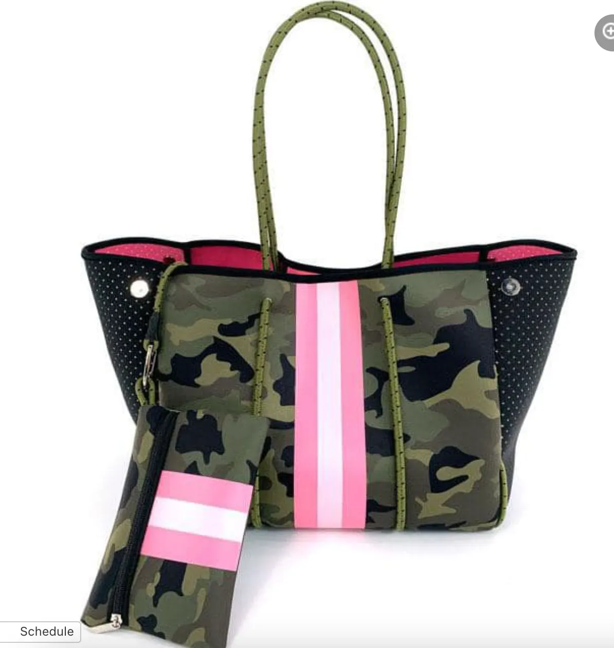 #L478 *DOORBUSTER* Everything And A Little More Bag (Green Camo)