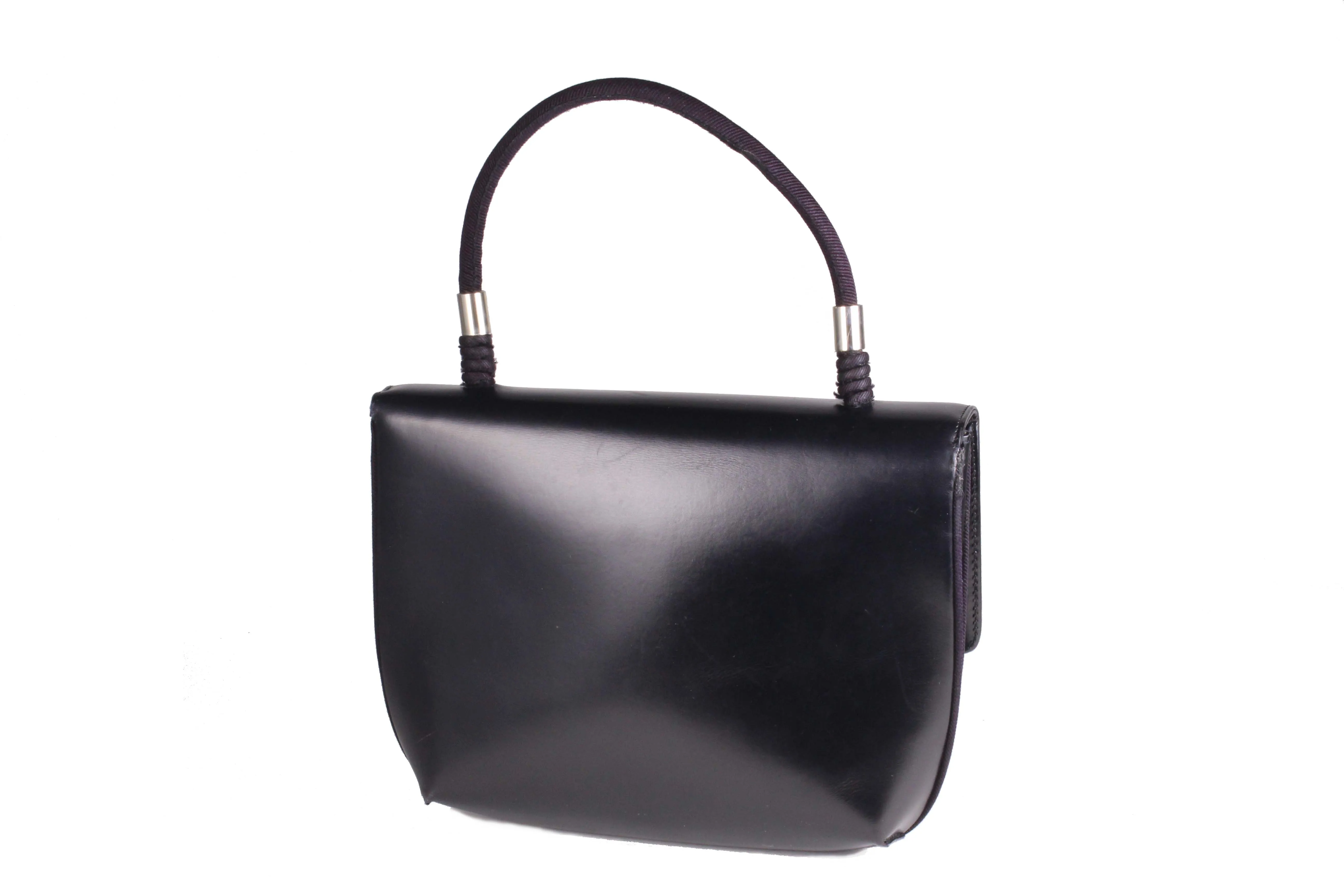 LOEWE black leather handbag