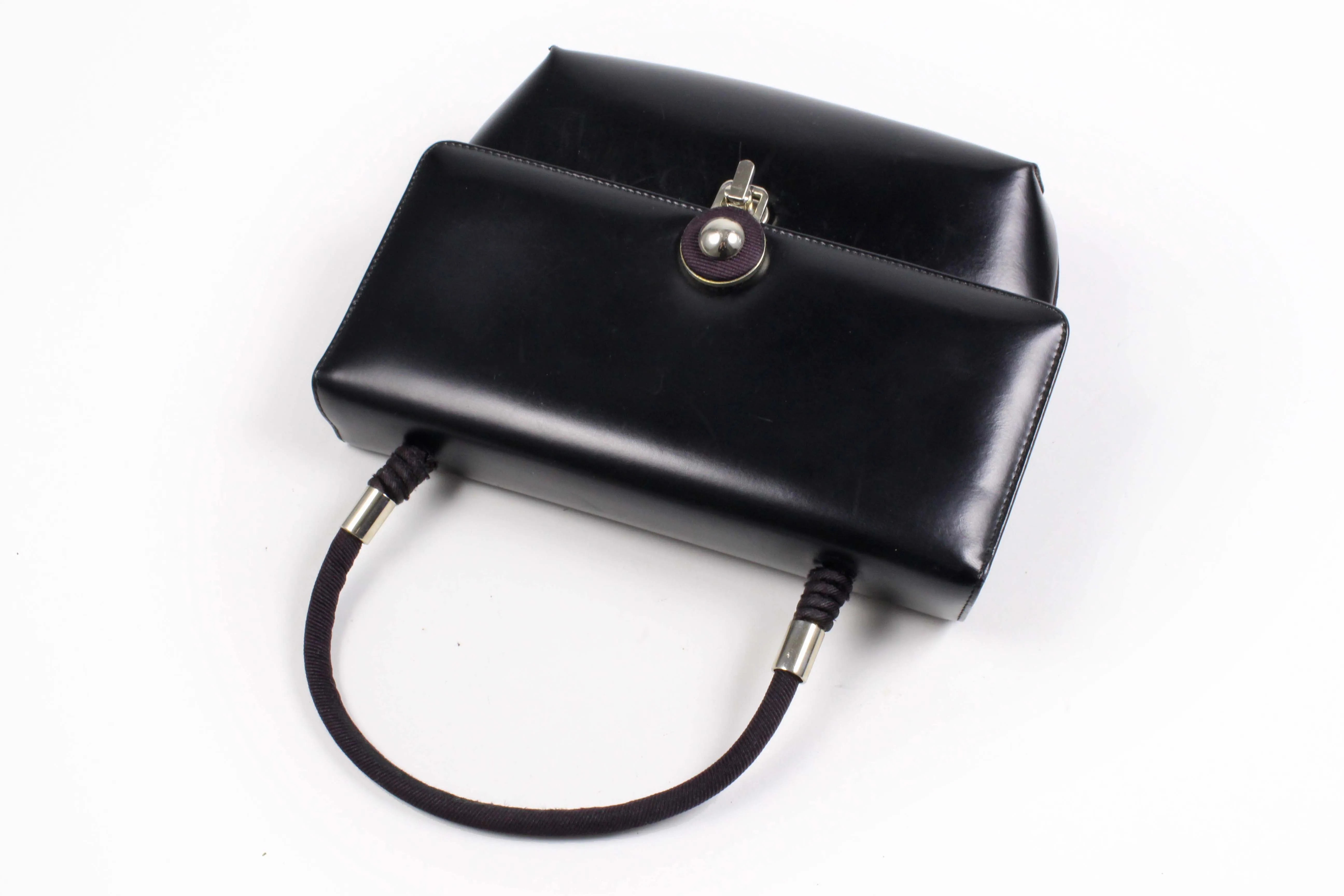 LOEWE black leather handbag