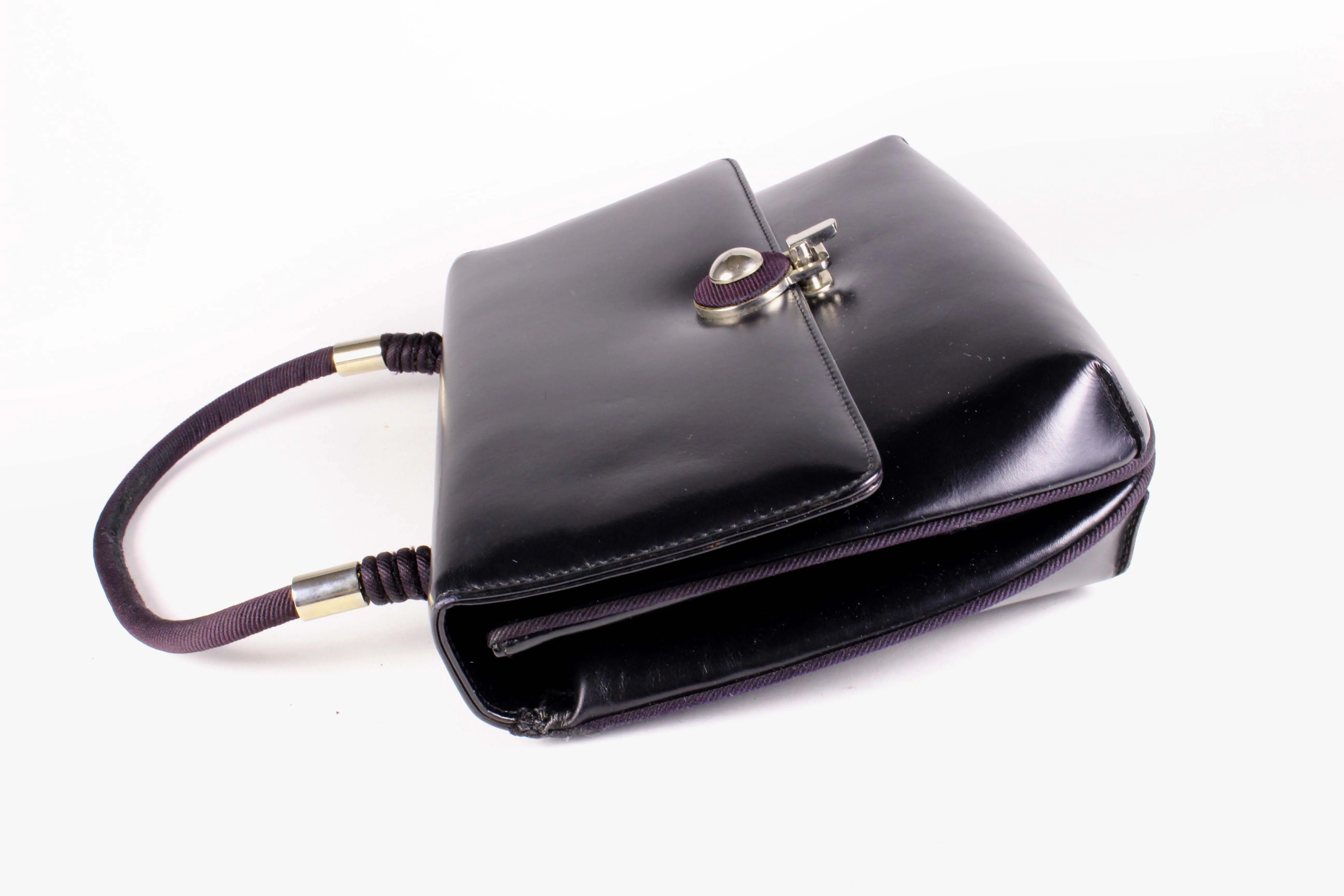 LOEWE black leather handbag