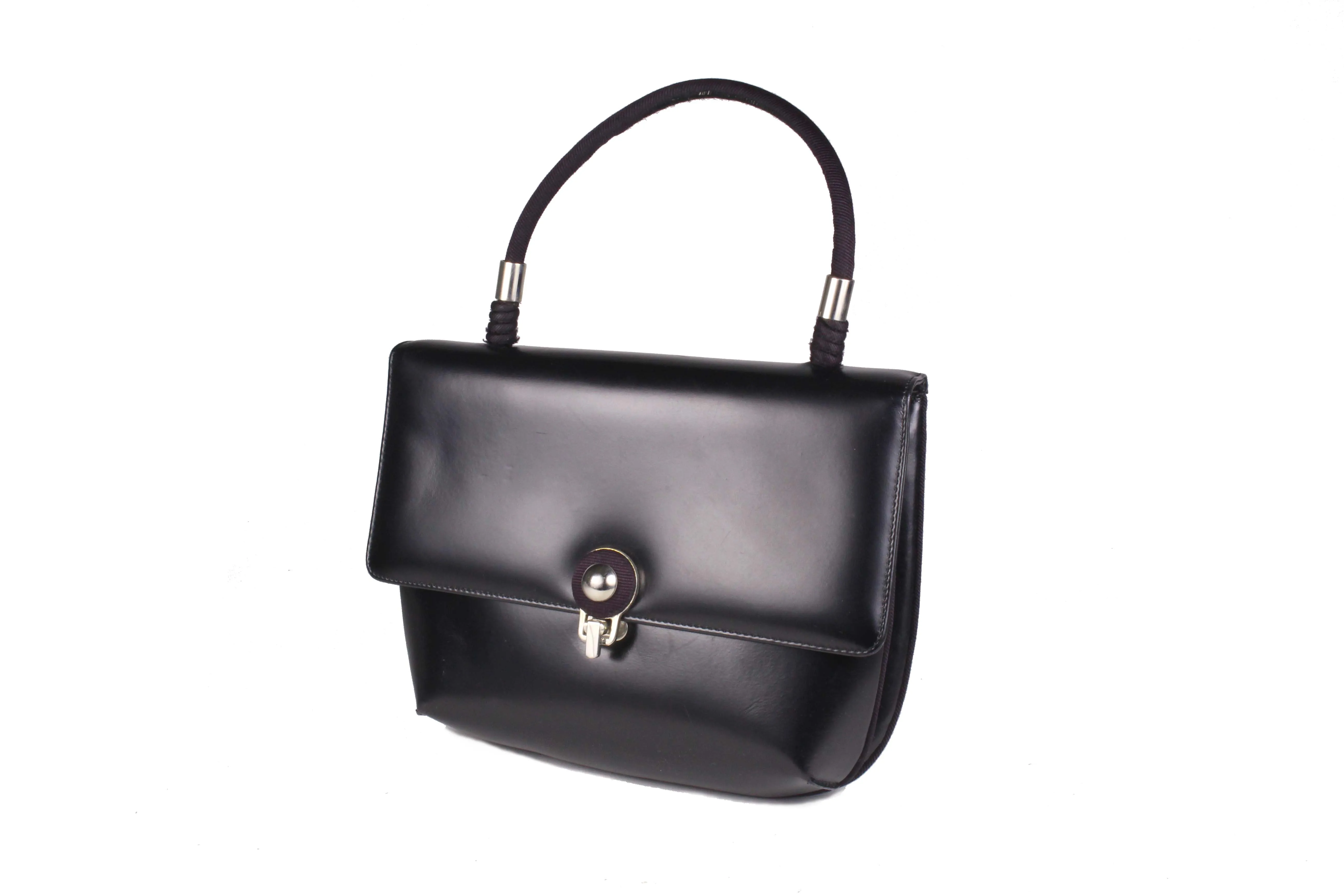 LOEWE black leather handbag