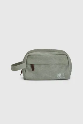 Logo Wash Bag Olive