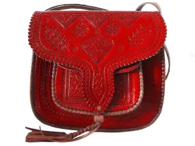 LSSAN Handbag - Red - Heart