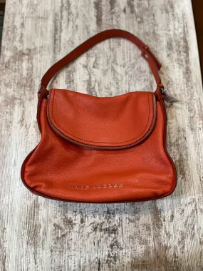 Marc Jacobs Orange Red Hobo Handbag