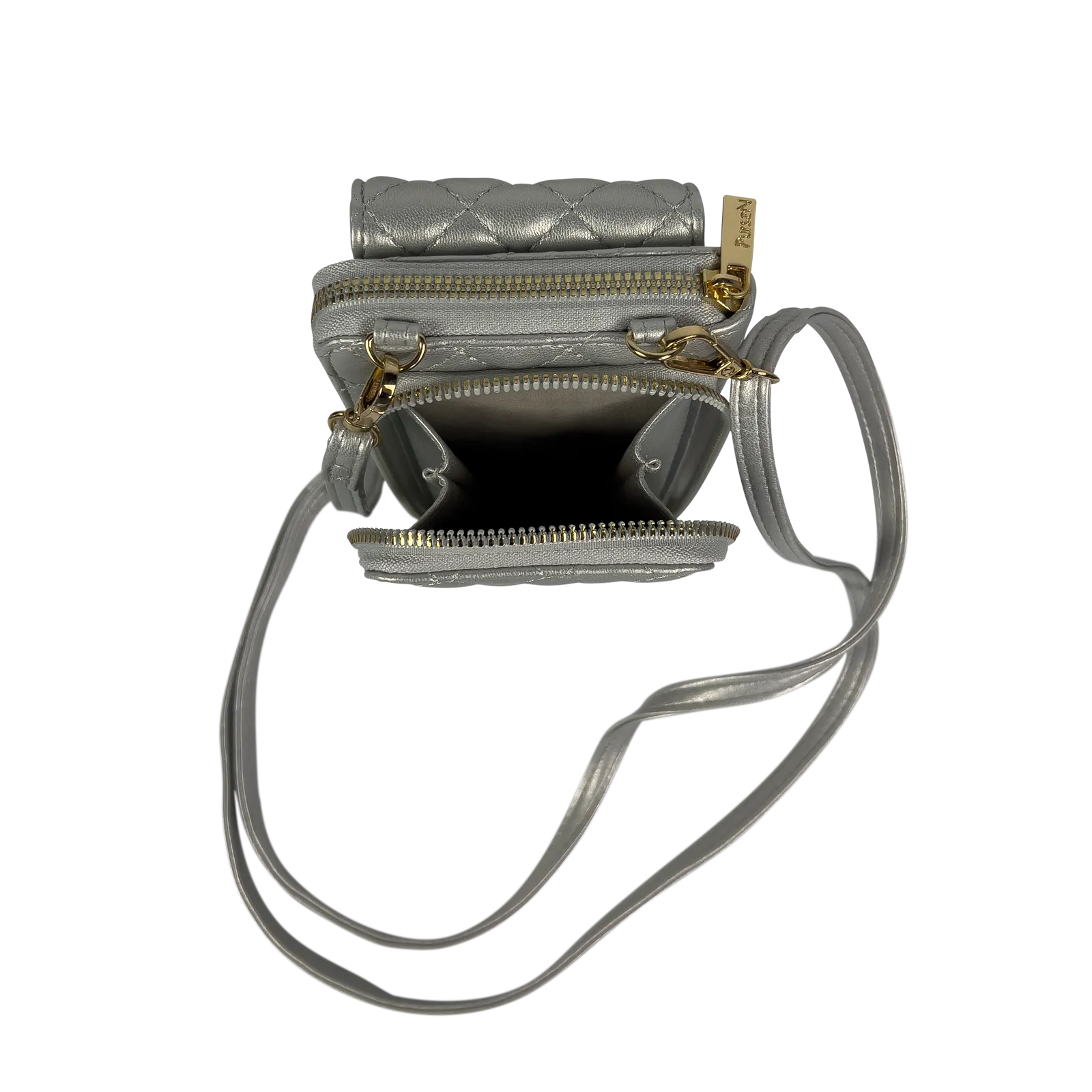 Mr Phone Crossbody- Platinum