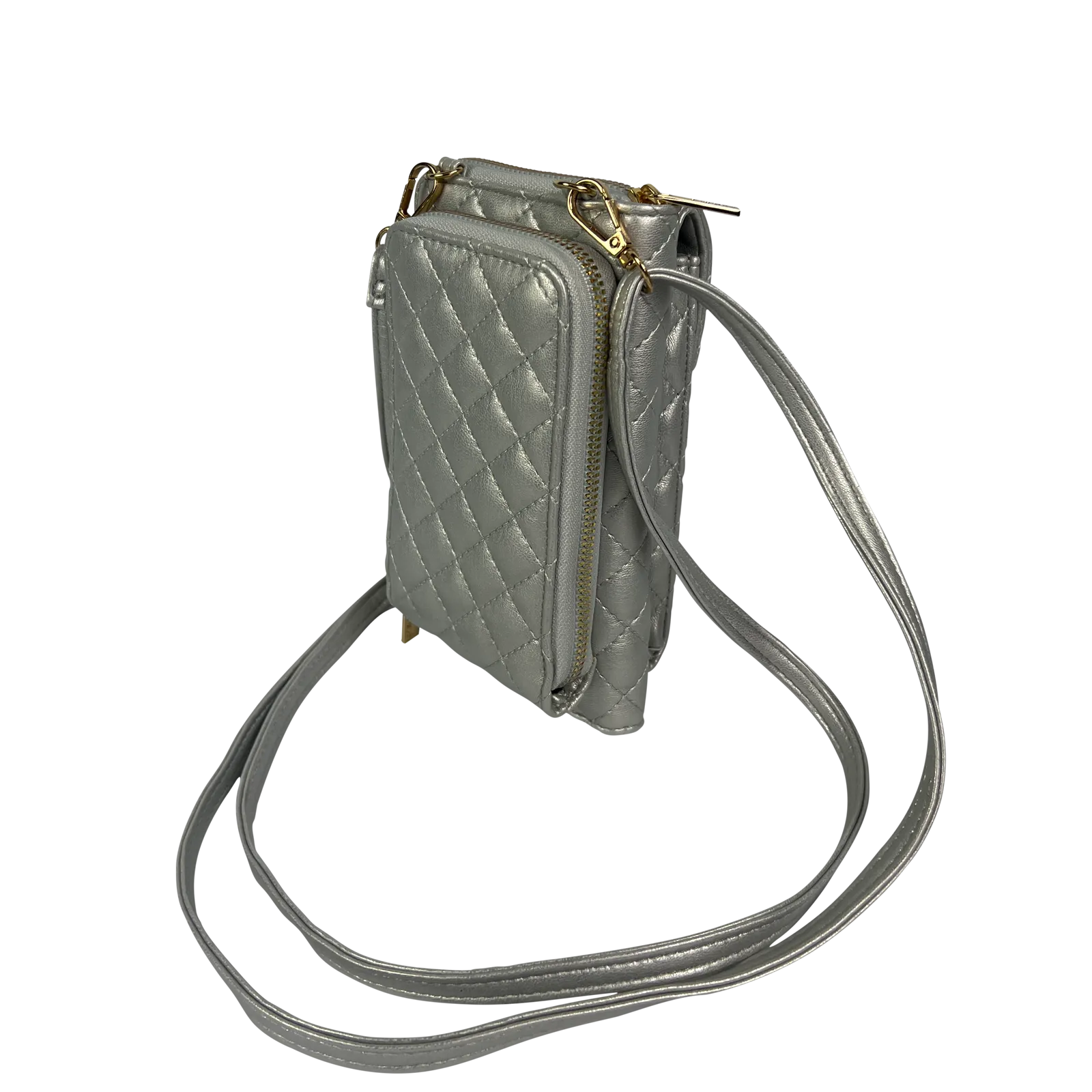 Mr Phone Crossbody- Platinum